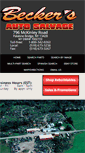 Mobile Screenshot of beckersautosalvage.com